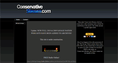 Desktop Screenshot of conservativestream.com